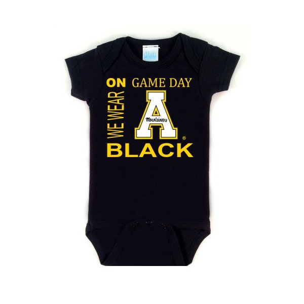 Future Tailgater Appalachian State On Game Day Baby Onesie (6-12 months)
