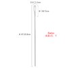 4 piece set 10Inch/25.8cm Silver Stainless Steel Coffee Stirrer Spoon,Round Solid Long Handle Cocktail Stirrer,Beverage Iced Tea Stirring Stick