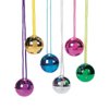 Fun Express DISCO BALL NECKLACE ASSORTMENT - Jewelry - VBS Vacation Bible School Supplies/Decor - 12 Pieces
