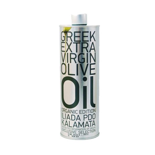 Kalamata Extra Virgin Olive Oil, ORGANIC (Iliada) 500 ml Tin