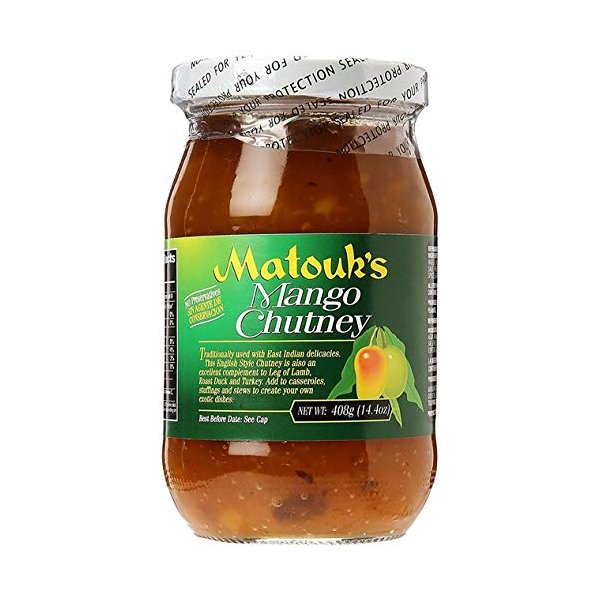 MATOUK'S MANGO CHUTNEY 16 OZ (1 JAR)