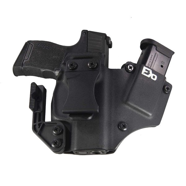 Fierce Defender IWB Kydex Holster Sig P365 1 Series W/Claw -Made in USA- (Black)
