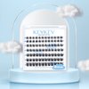 Lash Clusters 84 Pcs Cluster Lashes Eyelash Clusters DIY Cluster Eyelash Extensions Individual Lashes Thin Band & Soft(Breeze,D-16mm)