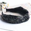 HAIMITI Halloween Headband Spider Web Hair Accessories Black Headbands Funny Wide Knotted Non Slip Hair Bands For Women Girls Hair Halloween Costume Party Supplies Decoration 1pcs