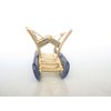 Small abalone sea shell effect metal hair claw clamp clip for fine thin hair