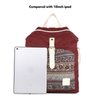 ArcEnCiel Women Backpack Canvas Rucksack Ladies Fashion Shoulder Bag (Maroon)