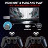 Retro Gaming Console M8 64G Wireless Game Stick,20000+ Games 4K HDMI Output Plug and Play Handheld Game Console with 2.4G Wireless Controller Gamepad for Christmas Birthday Gifts