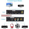 HDMI ARC Audio Extractor, AMANKA Digital HDMI ARC zu SPDIF Koaxial Optical Cinch L/R Stereo Ausgang 3,5mm 192KHz DAC Converter Optical Digital Audio auf Analog für TV DVD PS4 Blu-ray USW