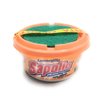 Sapolio Dishwashing Lavavajilla Cream Orange Naranja 12.6 oz with Sponge