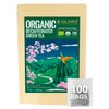 GLDNT Organic Decaf Green Tea Bags, Organic Green Tea Decaffeinated, Smooth Flavor, Super Antioxidant, Iced & Hot Tea, 100 Count