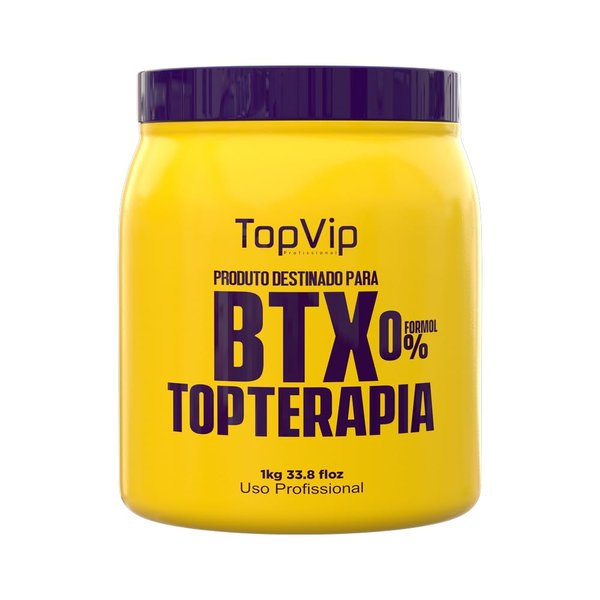 Top Vip Cosmetic Botox Fioterapia 1kg/35.27 | Reduce the Volume & Aligning | Formaldehyde Free | Ultra Mask | Brazilian Protein Smoothing Treatment | Effective Keratin Straighten Your Hairs