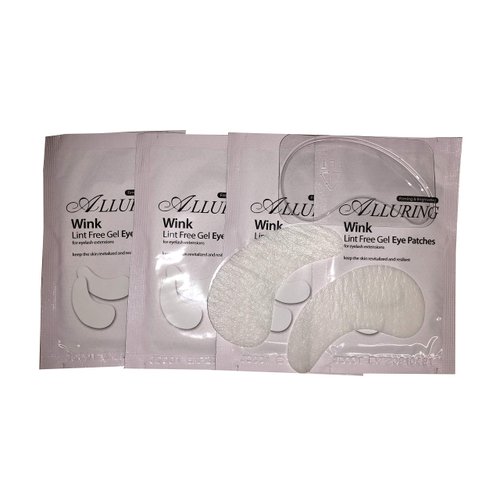 Alluring Eyelash Extensions Wink Gel Anti-wrinkle Eye Pads Patches (Wink Me) QTY 50 pairs