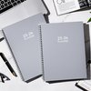 2025-2026 Planner - Jul.2025 to Jun.2026, Weekly and Monthly Planner 2025-2026, 9"×11", Colorful Tabs, Inner Pocket, Twin-wire Binding - Grey