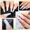 Major Dijit 12 Color Jelly Gel Nail Polish Set Blue Red Purple Rainbow Neon Yellow Green Orange Summer Crystal Glass Gel Polish Translucent Soak Off UV 8ML Nail Gel