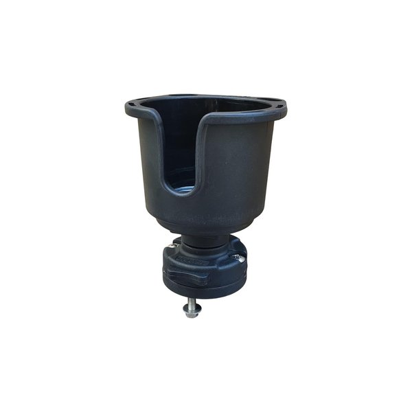 BroCraft Drink Holder for Deck/Side Mount/Deck Mount Cup Holder/kayak drink holder