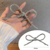 Rhinestone Hair Clips for Styling - 1Pcs Crystal Bowknot Alligator Hair Clips Duck Billed Hair Claw Clips Barrettes Hair Accessories for Women Girls Gifts