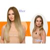 Full Shine Weft Hair Extensions Human Hair 20 Inch Hand Tied Hair Extensions Real Human Hair 60G Blonde Sew In Hair Extensions For Women Hair Extension Wefts Human Hair