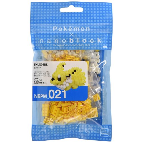 nanoblock - Jolteon [Pokémon], Pokémon Series Building Kit