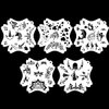Bowitzki Reusable Face Paint Stencils for Body Art Painting Halloween Christmas Makeup Stencils (Unicorn)