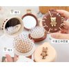 Apricot Bear Travel Hair Comb, Pocket Comb Mini Hair Comb Folding Hair Brushes Mini Round Hair Comb Suitable for Women and Girls, Hair Combs, Styling Tools and Appliances (2H988)