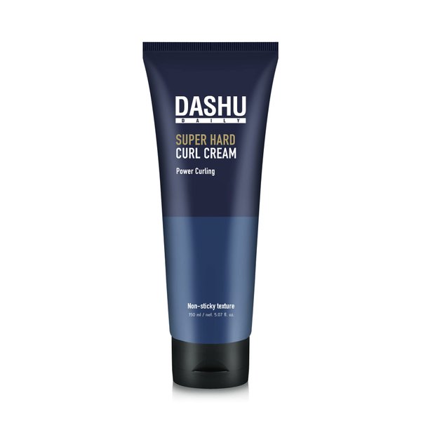 DASHU Daily Super Hard Curl Cream 5.07fl oz – Hair Styling Cream, Curl Defining Cream, Volumizing, Add Texture, Anti Frizz Styling Cream