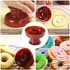 HEEPDD Donut Cake Mould, Reusable Doughnut Donut Maker Cutter Fondant Cake Bread Dessert Bakery for Kitchen DIY Baking Tool