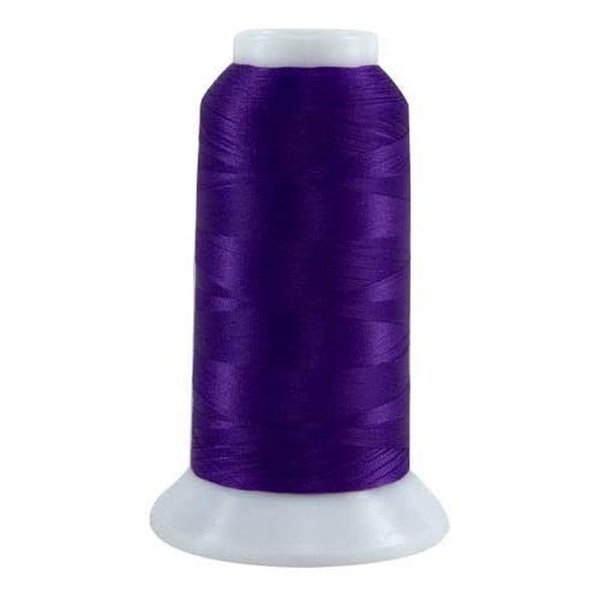 Superior Threads Bottom Line 2-Ply 60-Weight Polyester Embroidery Quilting Sewing Thread - 3,000 Yard Cone (#606 Dark Purple)