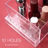 FRCOLOR Nail Drill Grinding Bit Holder Box Professional Nail Art Polishing Grinding Drill Bit Holder Display Storage Box Bit Case Organizer for Nails