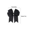 2 Pack Hair Bows for Women, 6 Inches Bow Hair Clips Black Hair Accessories for Girls
