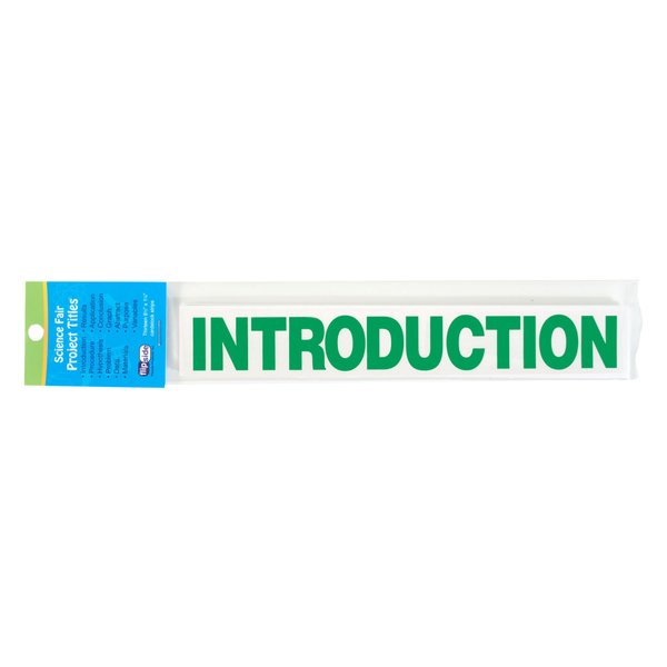 Flipside Products Green Science Fair Titles, Display Board Titles, Projects, School, Kids, Classroom, Pack of 24