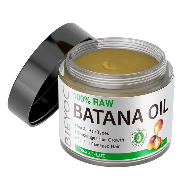 Batana Oil for Hair, Natural Batana Oil Organic Cold Press, Hair Oil for Men & Women