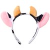 Totelux Milk Cow Headband Cute Cow Print Hair Band Cow Ears Hair Accessories for Women Adult Animal Cosplay Costume Festive Party Supplies