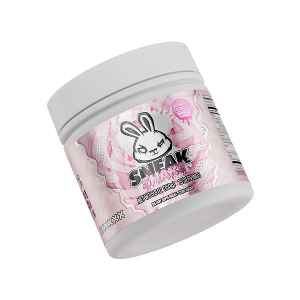 SNEAK | Raspberry Creamsicle Shake | Energy Drink for Milk or Milk Alternatives | Zero Sugar, No Artificial Flavours, Natural Energy | 15 Servings