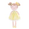 Gloveleya Baby Doll Baby Girl Gifts Plush Snuggle Dolls Soft Toys Yellow 16"