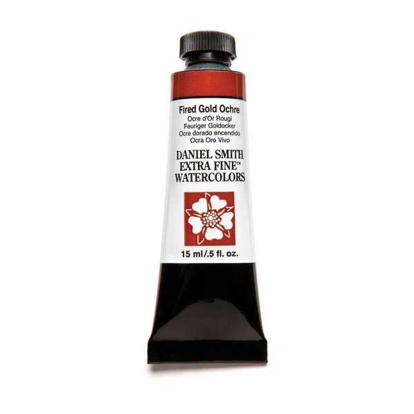 DANIEL SMITH Extra Fine Watercolor 15ml Paint Tube, Fired Gold Ochre