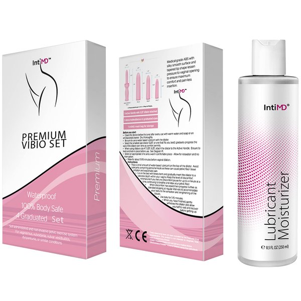 Pelvic Exerciser Set With Free 8oz Water Based Lubricant