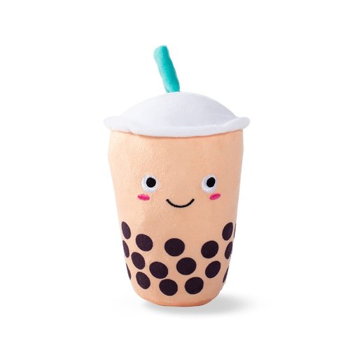 Fringe Studio Plush Dog Toy, It's Boba TIME (289868)