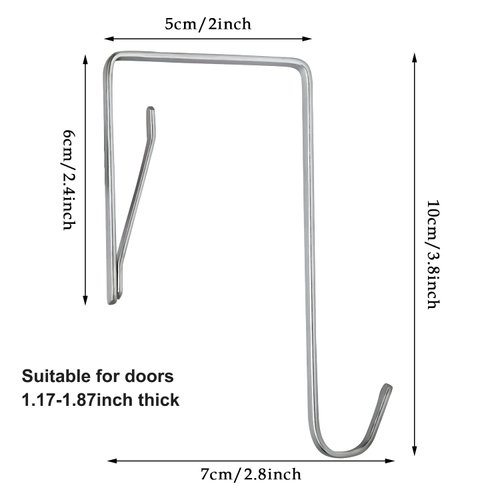 Norme 6 Pieces High Strength Office Cubicle Whiteboard Hanger Cubicle Hangers Door Hanger Hooks