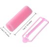 Zhehao 36 Pcs Pink Foam Sponge Hair Rollers 2.76 Inch Small Flexible Sleeping Hair Curlers Soft Hairdressing Curlers for Women Girls Hair Styling(Pink, 2 cm Diameter)