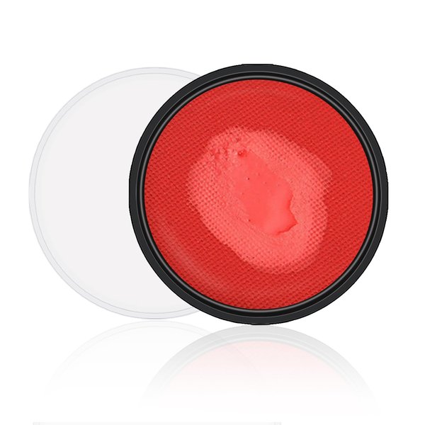 Red Face Body Paint Pro Water Based Face Paint Washable for Adults and Kids,Halloween SFX Cosplay Clown Zombie Vampire Skeleton Stage Makeup-Red