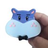 Kawaii Hippo Hair Clip,Acetate Claw Clips,Hair Clips for Women,Blue