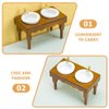 Yardwe Dollhouse Miniature Furniture 1:12 Scale Wash Basin Doll House Bathroom Sink Cabinet with Wood Hand Washing Sink for Dollhouse Kitchen Furniture Accessories