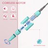 ANBEISTEE Professional 35000 RPM Electric Nail Drill, Portable Nail File Kit for Any Manicure, Pedicure, Acrylic Nails Gel Polishing Removing, Designed for Salon, Home, Gift Giving, Green