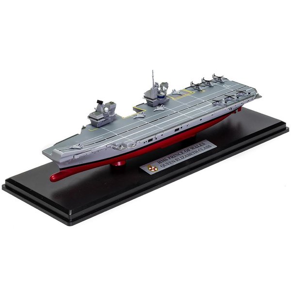 HMS Prince of Wales (R09) Aircraft Carrier Queen Elizabeth-Class British Royal Navy Naval Power Series 1/1250 Diecast Model by Corgi CC75001