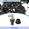 uxcell PCV Valve Grommet Kit Exhaust Positive Crankcase Ventilation Valve Fittings for Toyota Camry 1991-2011 for Toyota 4Runner No.1220462010/9048018001