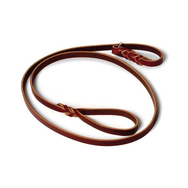 Leather Slip Leash-6 ft. (1/4")