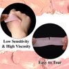 G2PLUS Silicone Tape, 2 Rolls Micropore Medical Tape Roll, 1'' x 8 Yards Pink Lash Tape for Eyelash Extensions and Wound Dressing Breathable and Waterproof, Low Sensitivity and High Viscosity