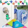 LSJDEER Dinosaur Party Favors, Dinosaur Birthday Decorations, Dinosaur Gifts Bags Keychain Mini Notepad Stickers Bracelets for Dinosaur Party Supplies Kids Boys Girls