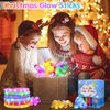 Gigilli 24 Pack Glow Sticks Party Favors for Kids 8-12 4-8, Easter Gifts Fillers Glow Necklaces Bracelets Birthday Goodie Bag Stuffers, Light Up Toys Pop Tubes Bulk Glow in the Dark Party Supplies