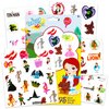 The Wizard of Oz Tattoos Toys for Kids Girls Boys ~ 75 Wizard of Oz Temporary Tattoos Costume Accessories Dress Up Party Favors Decorations (Wizard of Oz Gifts)
